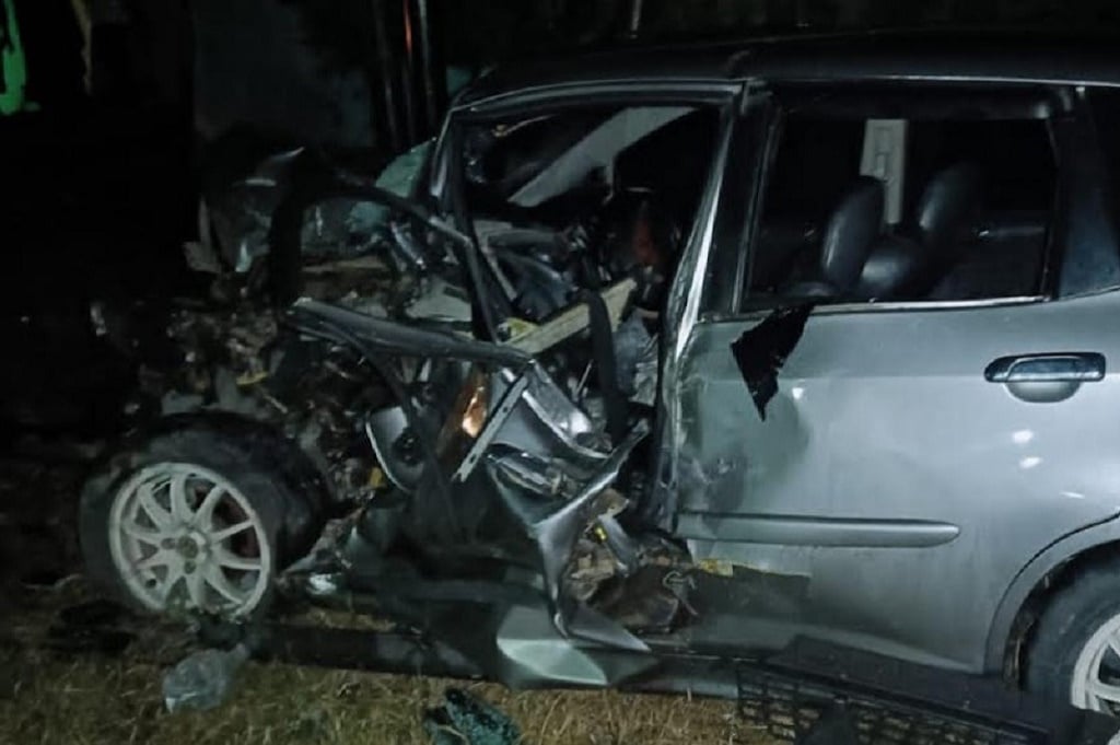 Kecelakaan di Jalinsum Toba, Honda Jazz Tabrak Truk Tewaskan 2 Orang