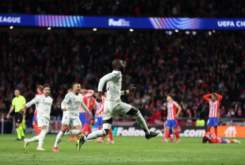 Hasil Liga Champions: Real Madrid Singkirkan Atletico Madrid via Adu Penalti