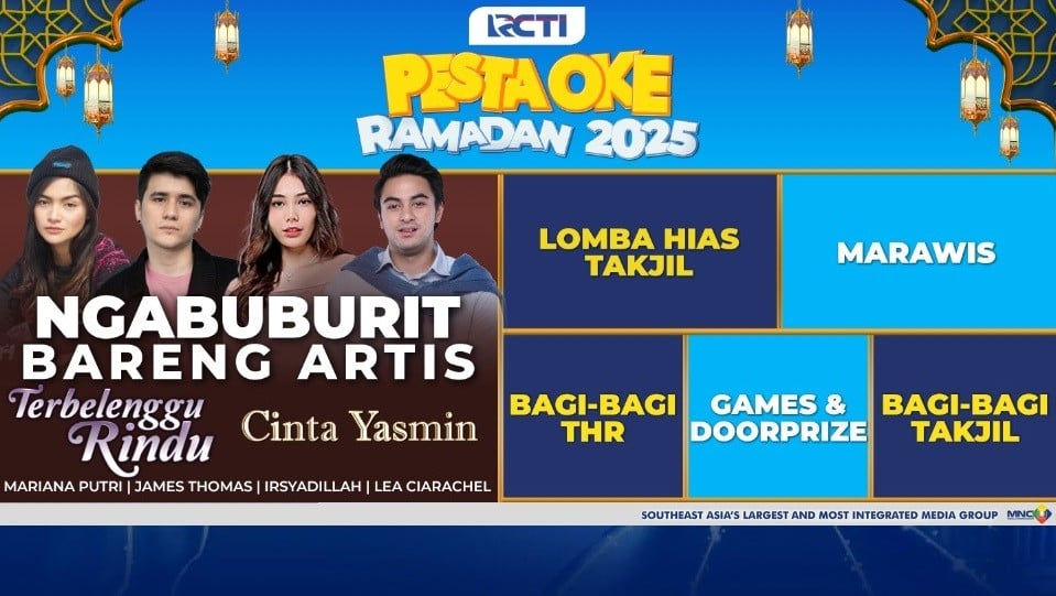 Siap-Siap Ngabuburit Bareng Artis Sinetron bersama Pesta Oke Ramadan RCTI di Jatiranggon