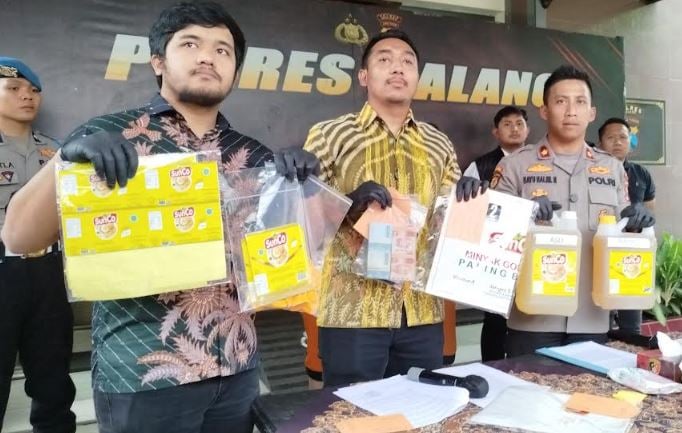 Polisi Tangkap Suami Istri di Malang Produksi Minyak Goreng Palsu, Begini Modusnya