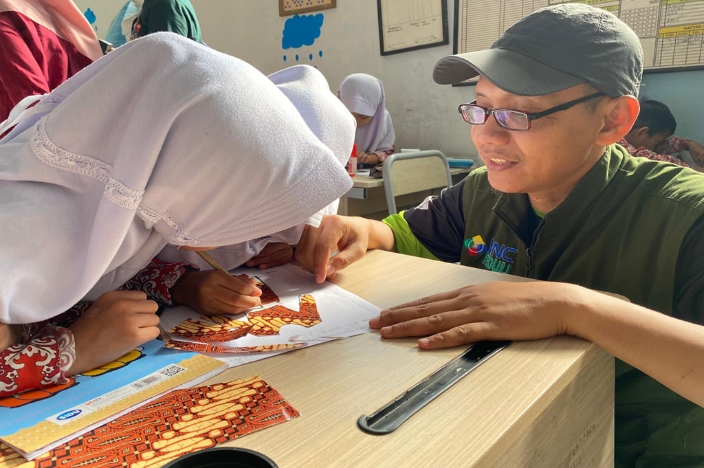 Murid SDN Pangarakan 02 Cigombong Bogor Antusias Ikut Literasi MNC Peduli dan MNC Land 