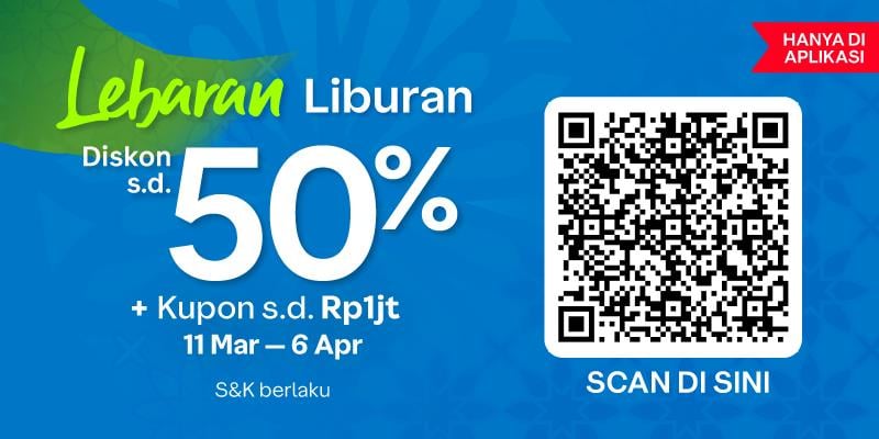 Pemerintah Beri Diskon Tiket Pesawat Lebaran 2025, Cek Tipsnya