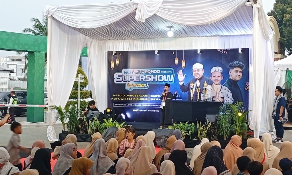 RCTI+ Gelar Supershow Ramadan di Masjid Darussalam Cibubur, Ada Lomba Dai Cilik hingga Live Musik Islami