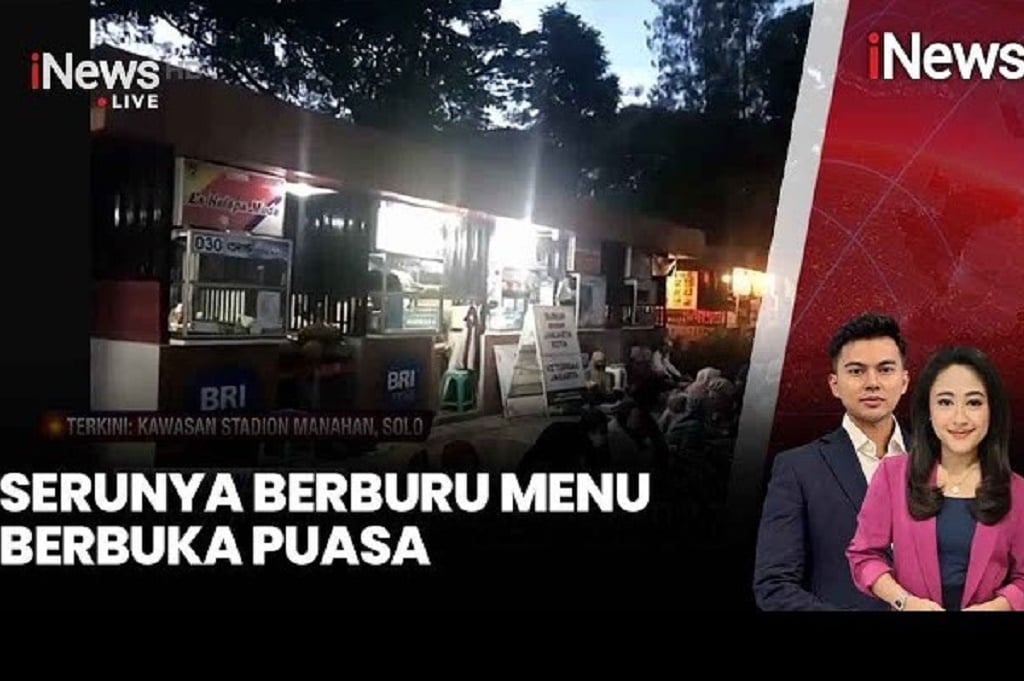 Buka Puasa Bersama Sepanjang 2,8 Km di Solo Pecahkan Rekor MURI