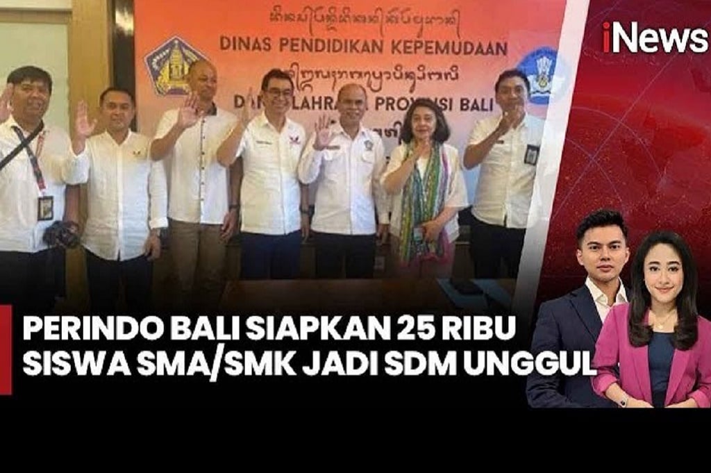 Partai Perindo Beri Bantuan Uji Kompetensi IT dan Digital Marketing Siswa di Bali