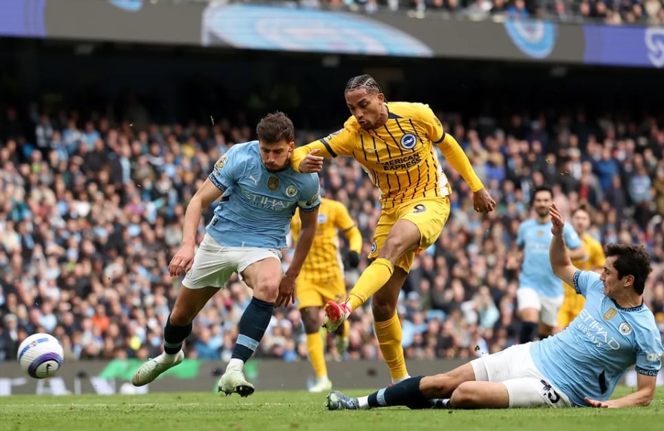 Hasil Lengkap Liga Inggris: Man City Tinggalkan 4 Besar usai Ditahan Brighton