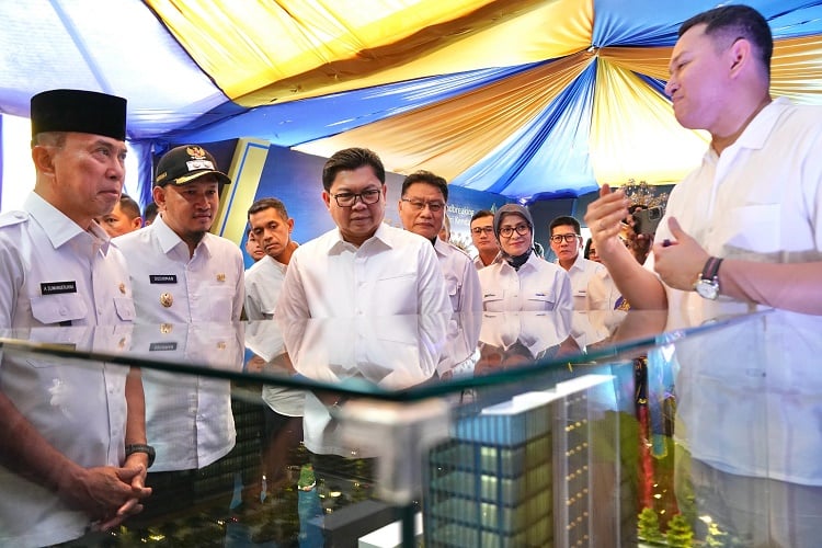 Ekspansi Layanan Keuangan, Bank Mandiri Groundbreaking Menara Mandiri Kendari