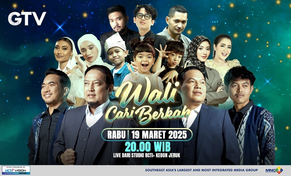 Its Family Time! Rayakan Bulan Penuh Berkah, Konser Wali di GTV Bikin Hati Adem!