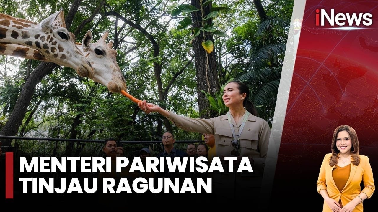 Menteri Pariwisata Tunjau Kesiapan Wisata Ragunan Jelang Lebaran 2025