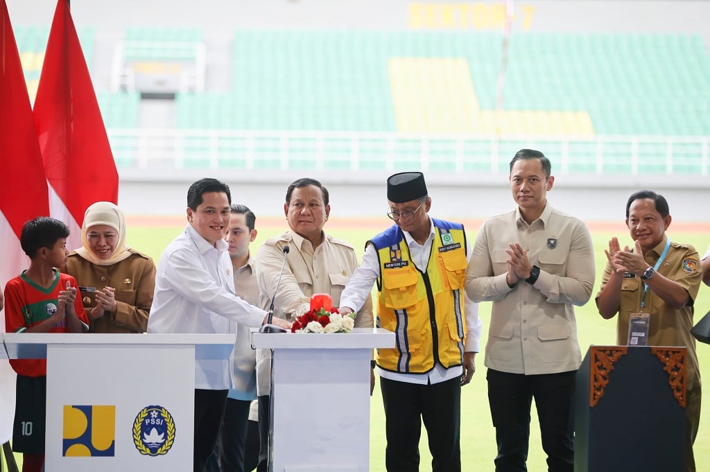 Prabowo Resmikan 17 Stadion, Erick Thohir: Momentum Bangun Karakter Bangsa Lewat Sepak Bola!