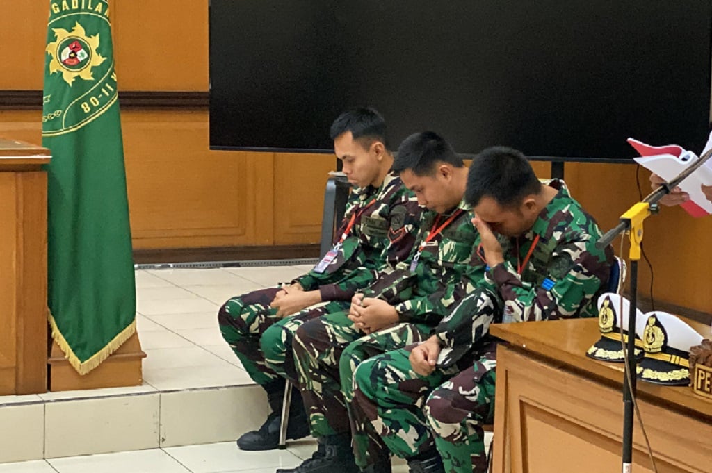 Breaking News: 2 Anggota TNI AL Penembak Bos Rental Mobil Divonis Penjara Seumur Hidup