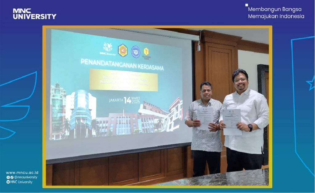 MNC University dan Politeknik Tempo Jalin Kerja Sama dalam Tridharma Perguruan Tinggi