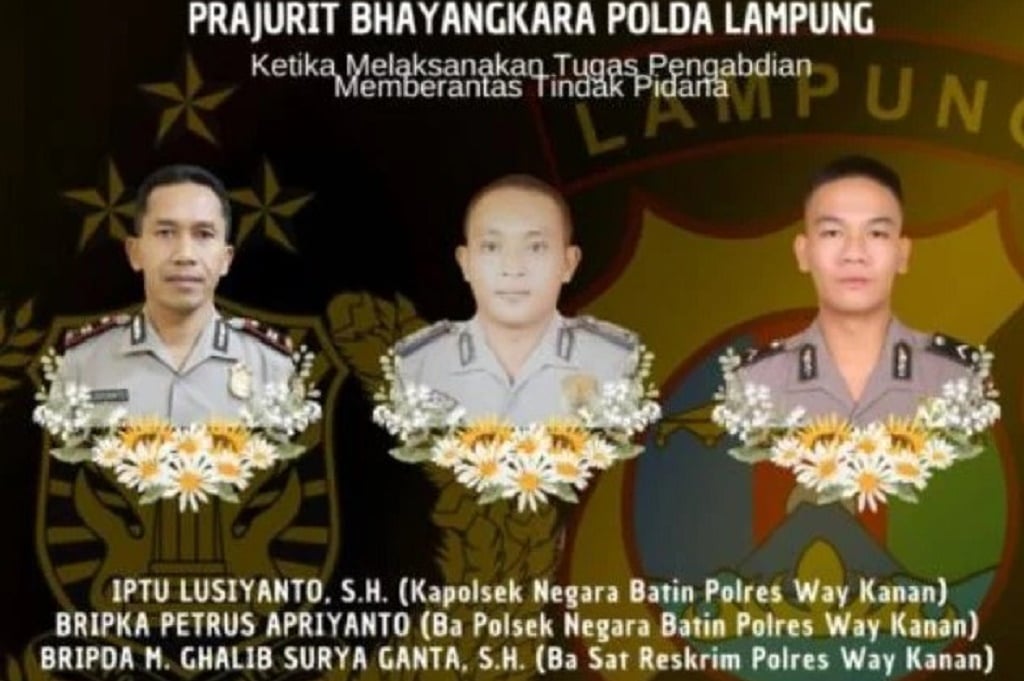 5 Berita Populer: Fakta Baru Tewasnya 3 Polisi Way Kanan hingga Penyebab Polsek Kayangan Dibakar