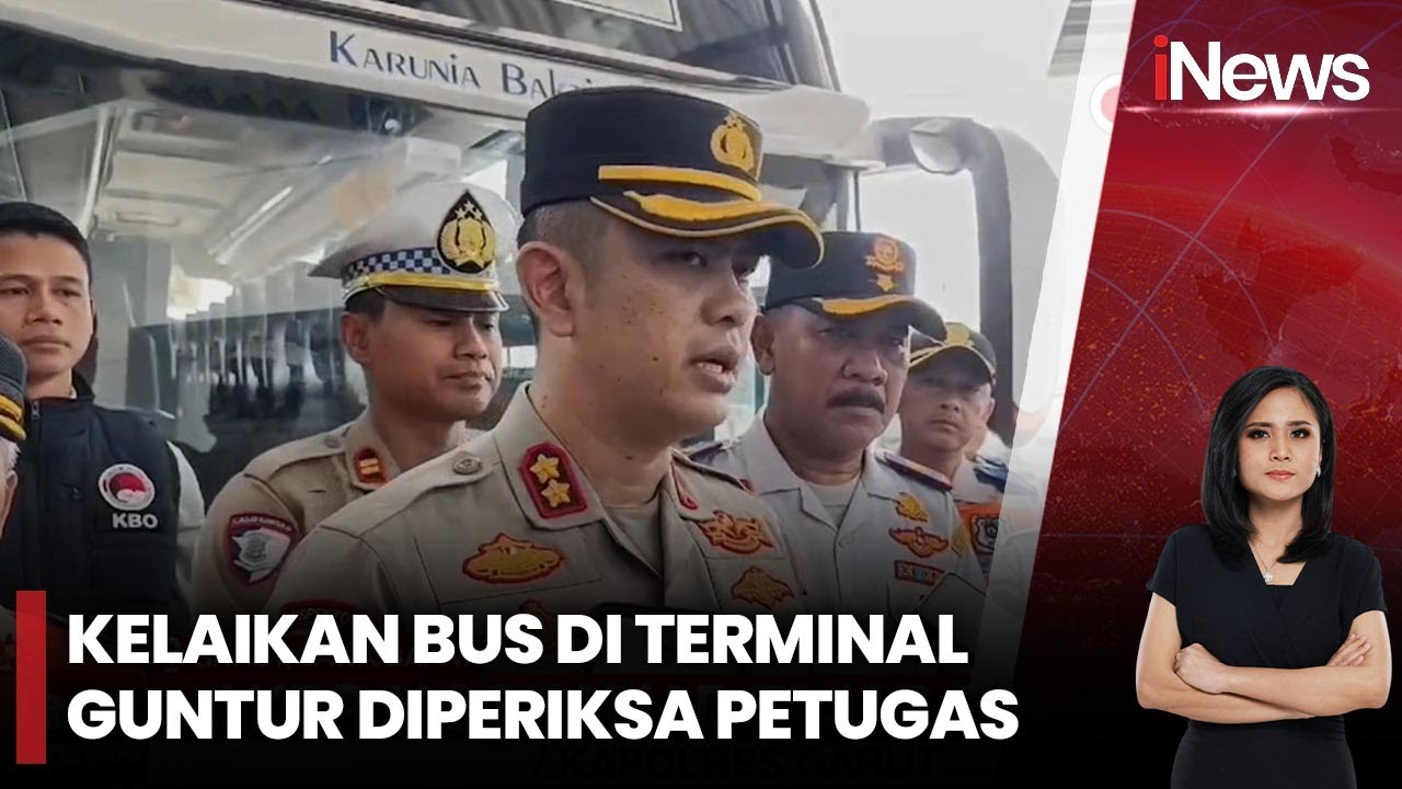 Cegah Kecelakaan saat Mudik Lebaran, Polisi Cek Kelayakan Bus di Terminal