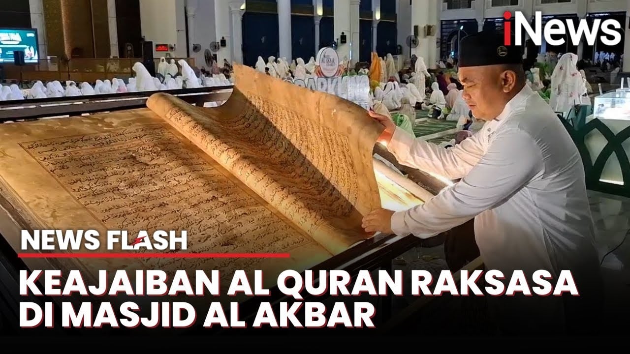 Sambut Malam Nuzulul Quran: Al Quran Kuno Dipamerkan di Surabaya