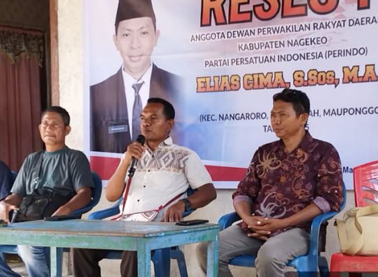 Warga Nagekeo NTT Antusias Sambut Reses Anggota DPRD Partai Perindo