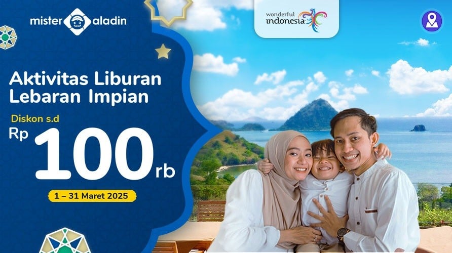 Libur Lebaran Makin Seru! Tur & Aktivitas Diskon s.d Rp100.000