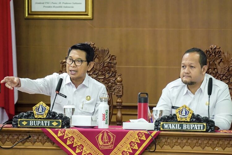 Bupati Badung Pimpin Rakor Penjabaran Visi-Misi