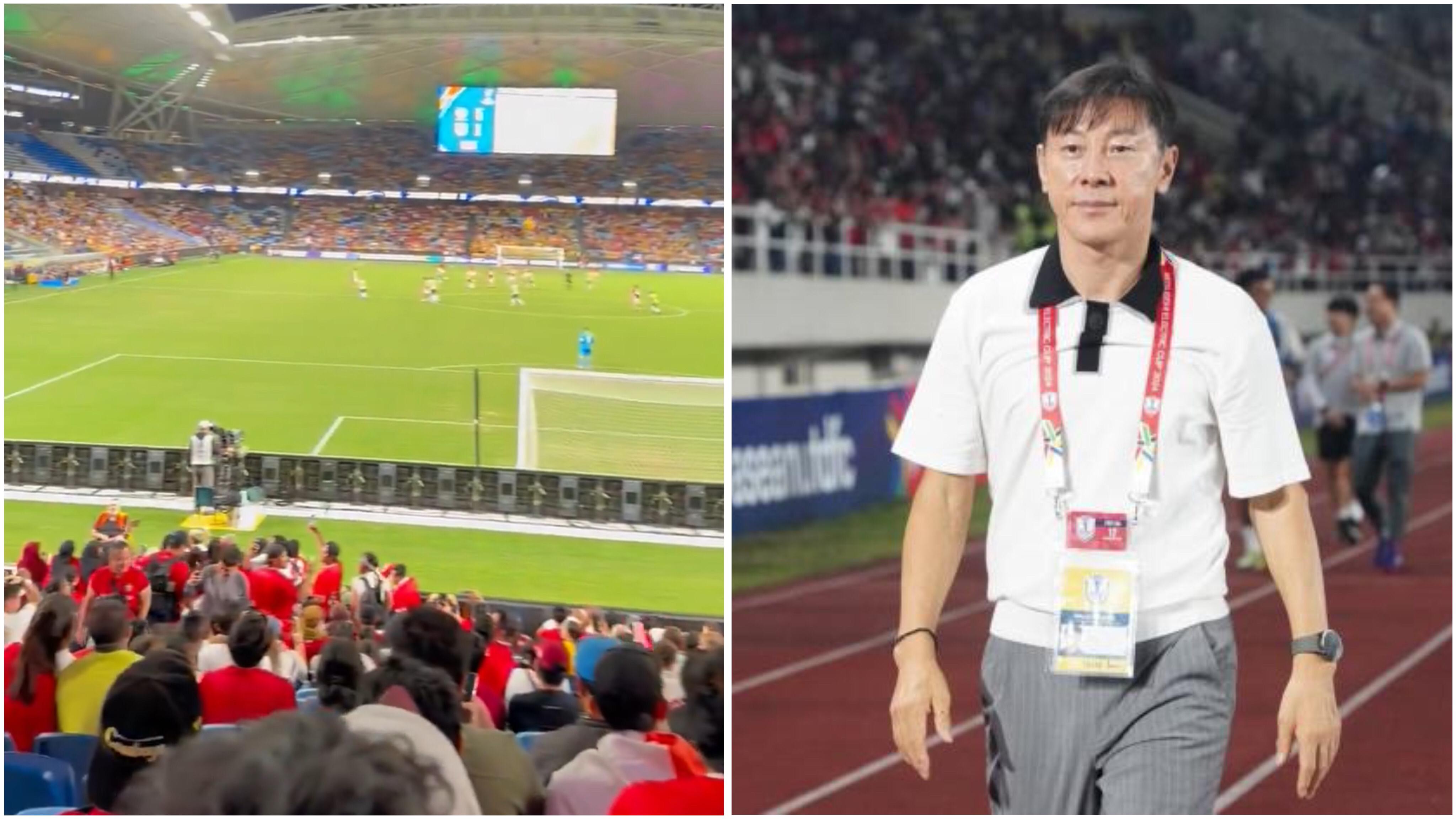 Heboh! Nama Shin Tae-yong Menggema saat Indonesia vs Australia di Stadion Allianz Sydney