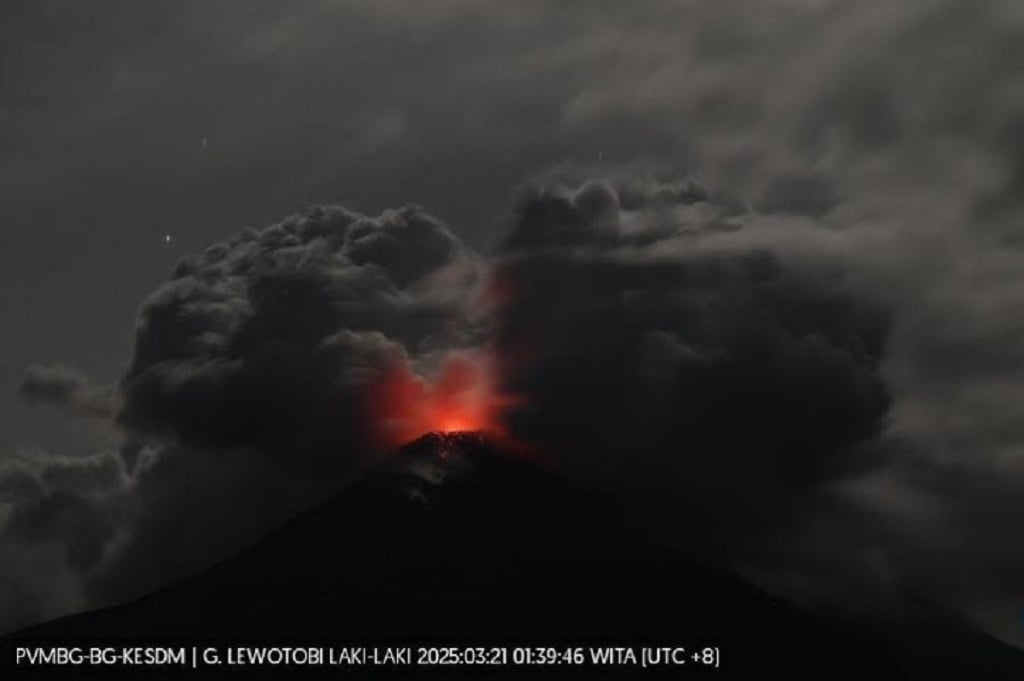 Erupsi Gunung Lewotobi Laki-laki di NTT, BNPB: 4.976 Jiwa Mengungsi