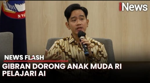 Wapres Gibran Klaim AI Bukan Ancaman, Perlu Dipelajari Sejak dari TK dan SD 