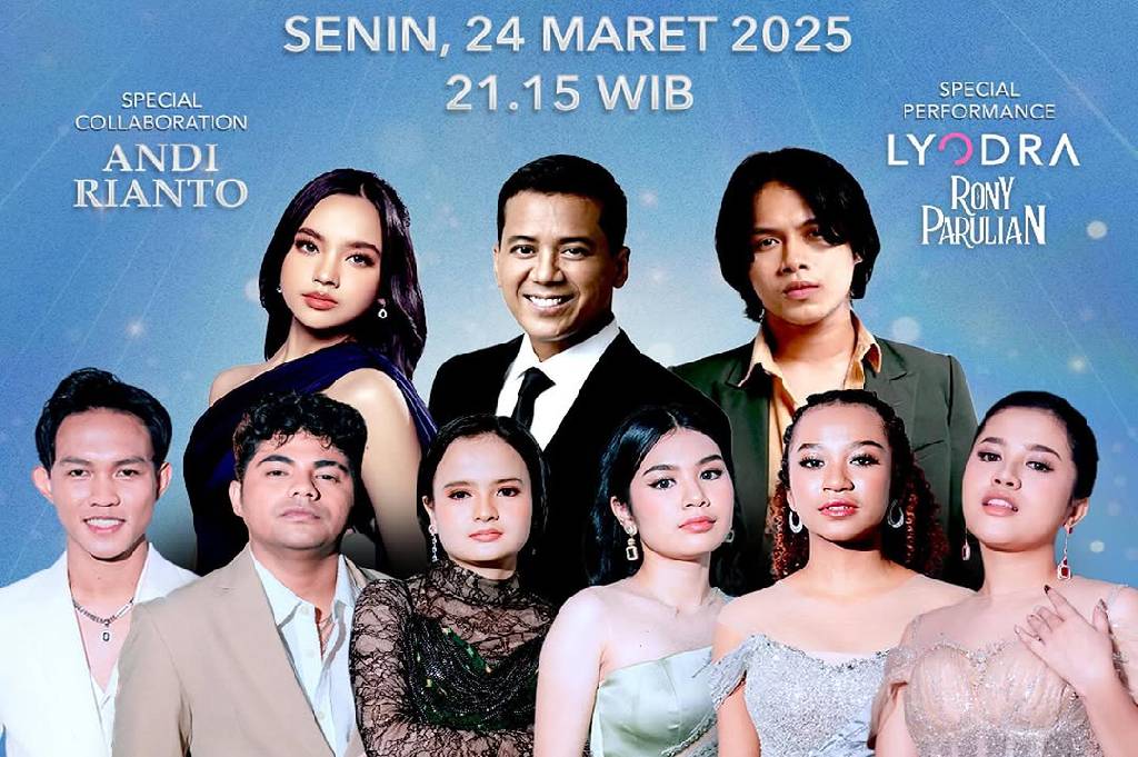 Daftar Lagu Top 6 Indonesian Idol XIII Malam Ini, Kolaborasi dengan Andi Rianto