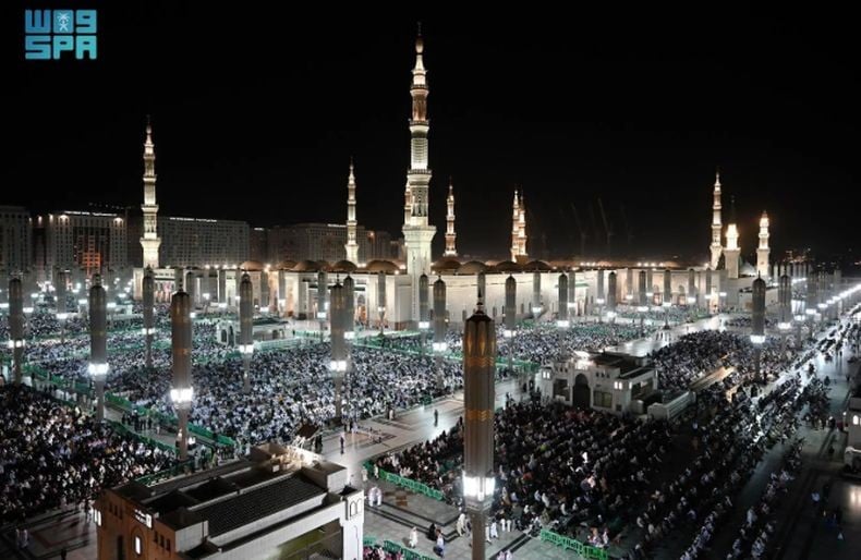 4.000 Muslim dari 120 Negara I'tikaf di Masjid Nabawi