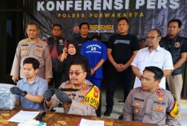 Buron 5 Hari, Pembunuh Eks Ketua Ormas di Purwakarta Ditangkap 