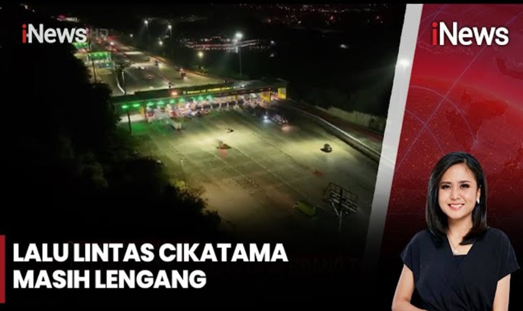 GT Cikatama Masih Lengang pada H-7 Lebaran, Belum Ada Antrean