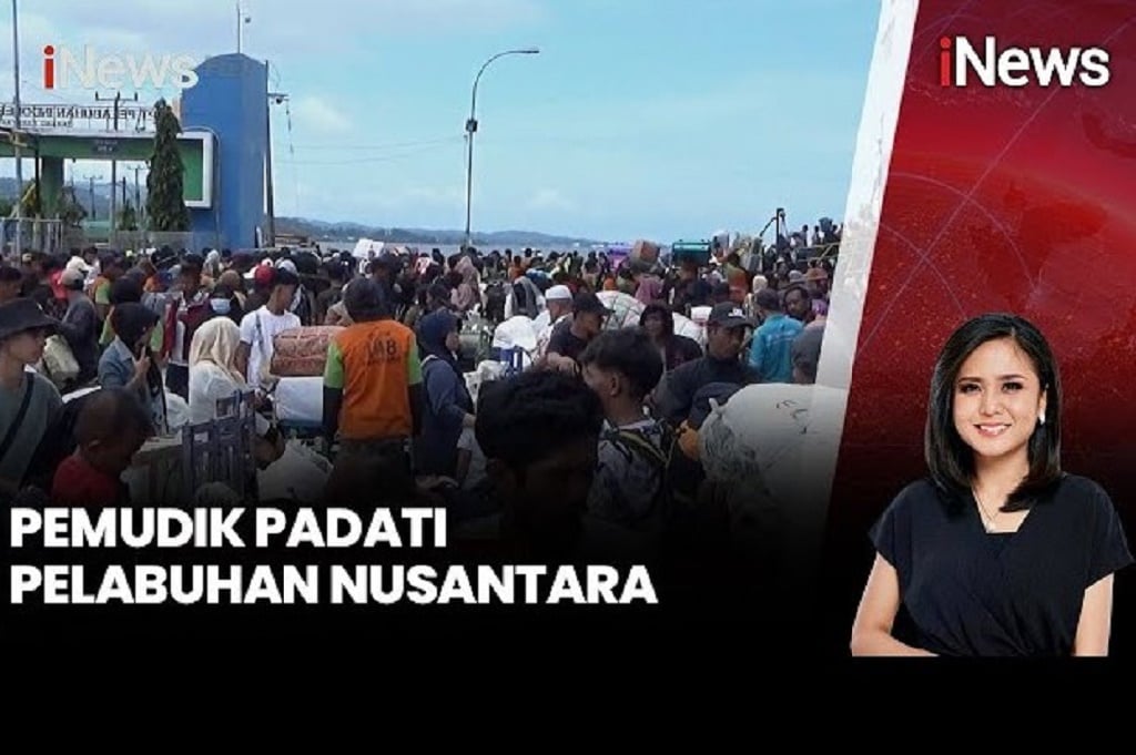 Mudik Lebaran Dimulai, Ribuan Pemudik Penuhi Pelabuhan Nusantara Tujuan Kalimantan