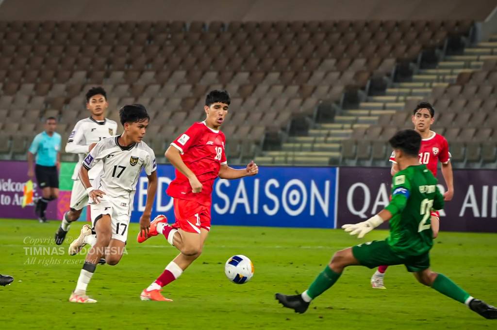 Dramatis! Timnas Indonesia U-17 Hajar Afghanistan Lewat 2 Gol Injury Time