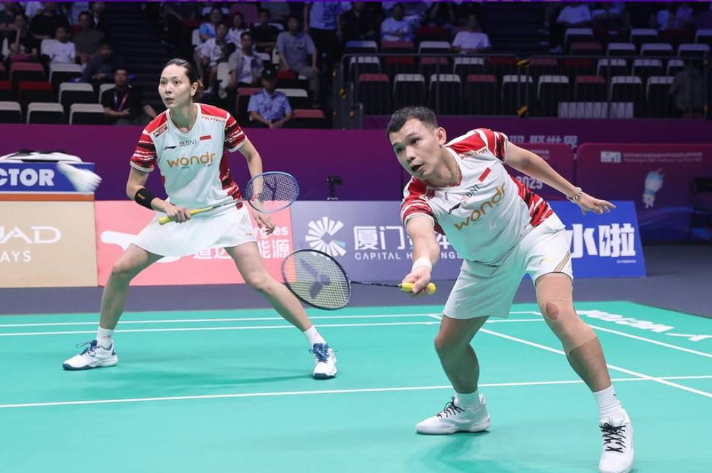 Hasil Piala Sudirman 2025: Rinov/Gloria Takluk Lewat Duel Ketat, Indonesia Tertinggal dari Denmark