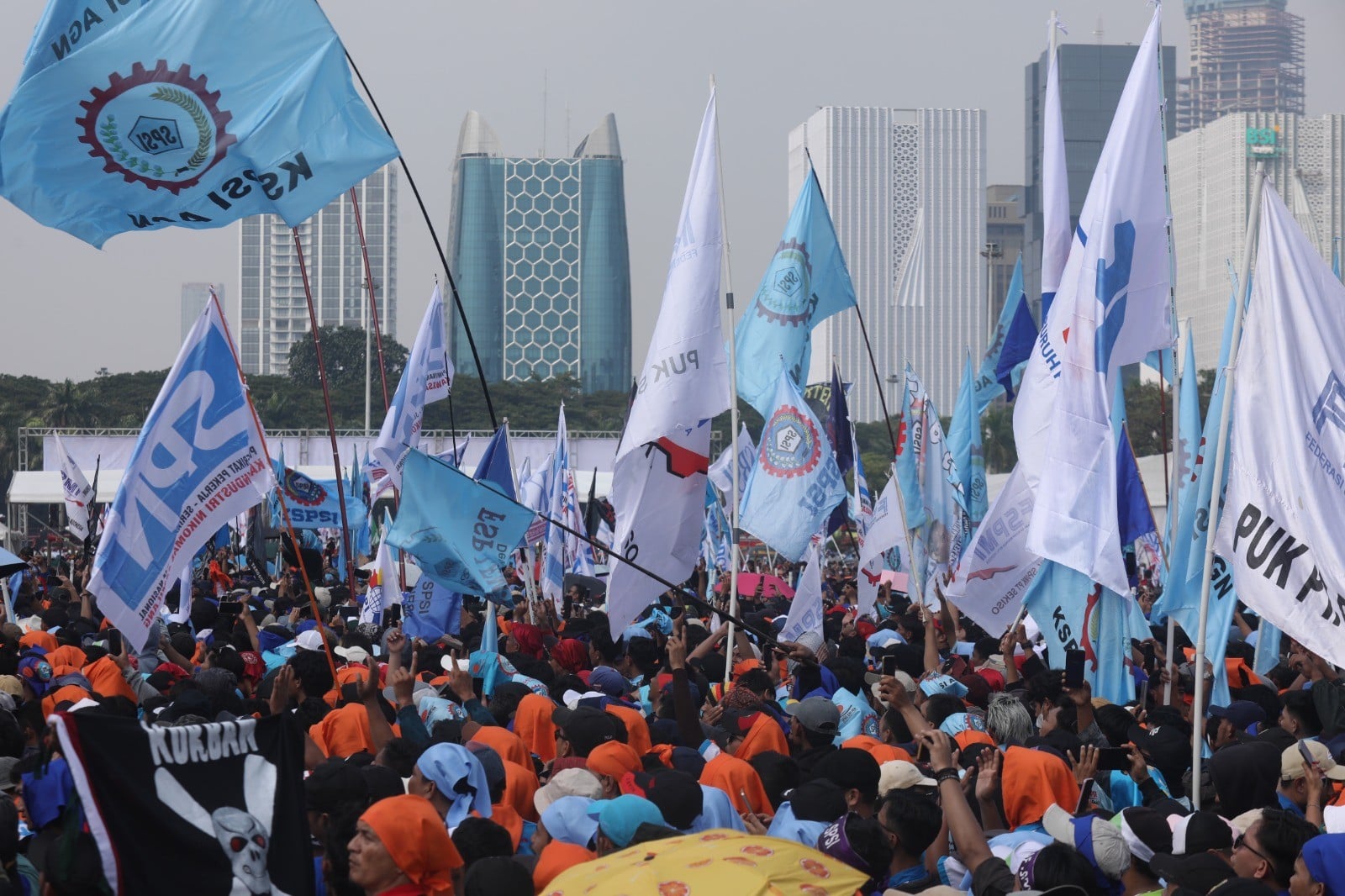 May Day Besok, 200.000 Buruh dan 4.000 Bus Diprediksi Serbu Jakarta