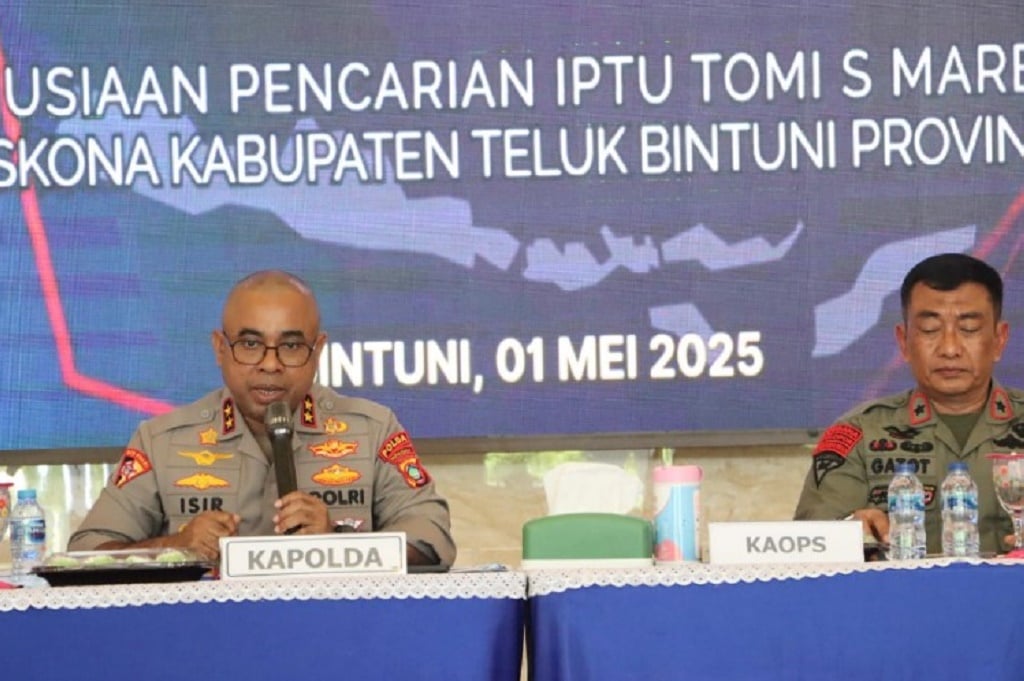 Polda Papua Barat Hentikan Operasi Pencarian Iptu Tomi Marbun, Ini Hasilnya