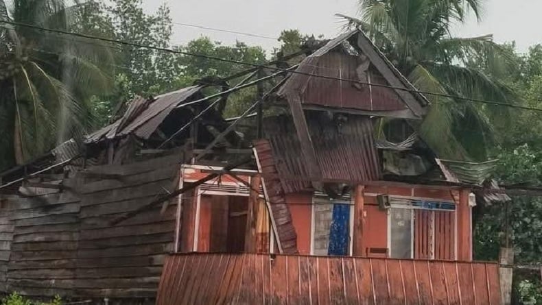 Angin Kencang Rusak 11 Rumah di Kolaka Utara, Warga Panik dan Berhamburan