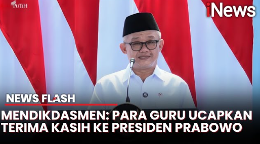 Di Depan Presiden, Mendikdasmen Pamer Program Strategis Pendidikan Sudah Dijalankan | News Flash