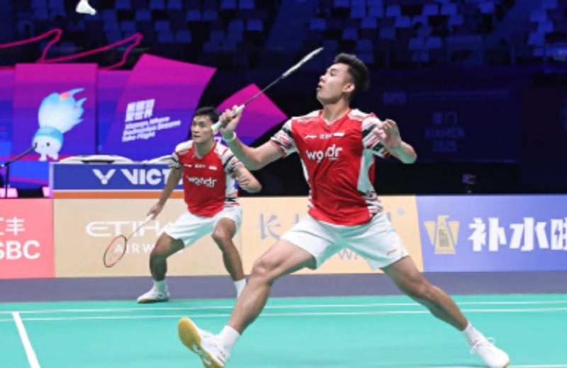 Hasil Piala Sudirman 2025: Bagas/Fikri Menang Dramatis, Indonesia 2-2 Korsel