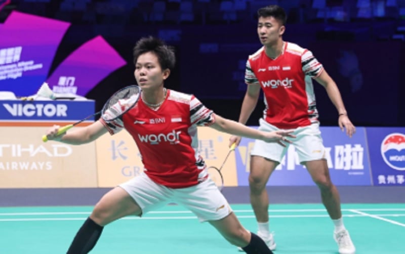 Hasil Piala Sudirman 2025: Dejan/Fadia Kalah, Indonesia 0-1 Korsel