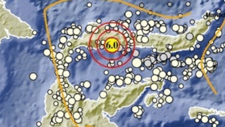 Breaking News: Gempa Terkini Magnitudo 6,0 Guncang Pohuwato Gorontalo