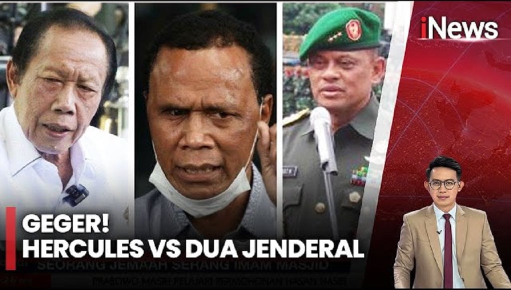 Hercules vs 2 Purnawirawan Jenderal TNI, Saling Sindir hingga Minta Maaf