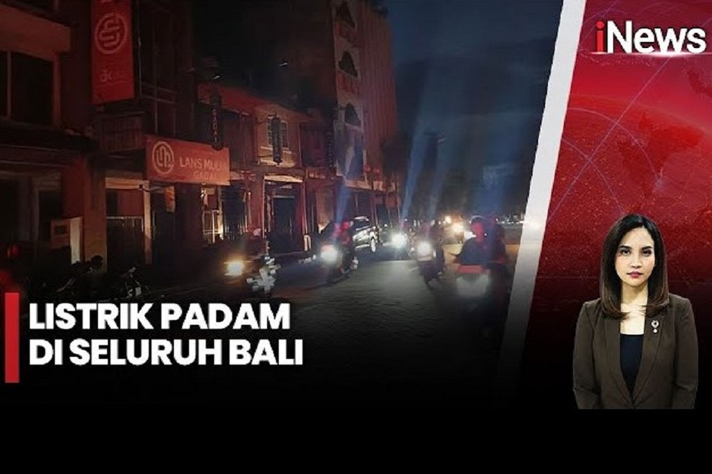 Listrik Padam di Seluruh Bali, Sektor Wisata Paling Terdampak