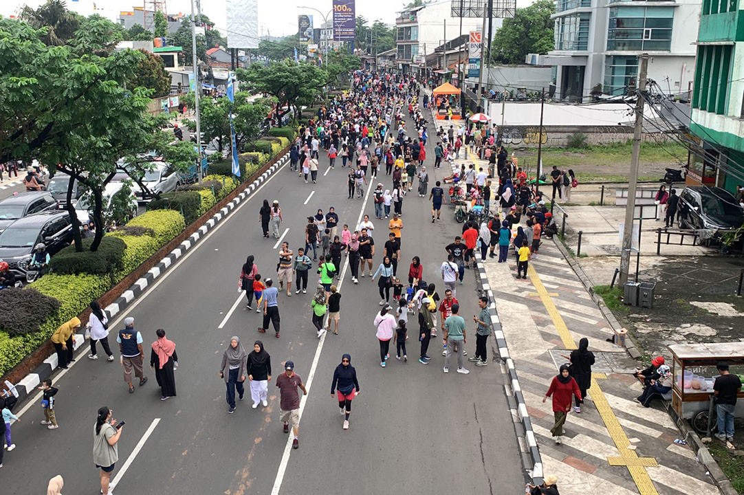 CFD di Margonda Depok Gunakan 2 Ruas Jalan, Simak Rekayasa Lalin
