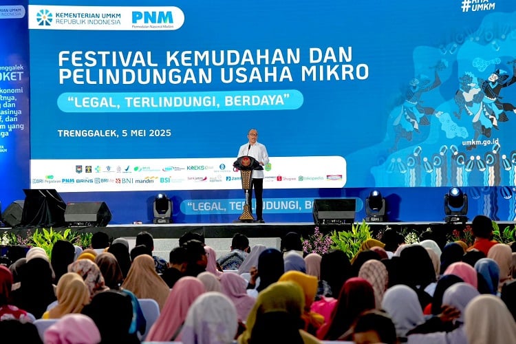 Kementerian UMKM Gelar Festival Kemudahan dan Pelindungan Usaha Mikro di Trenggalek