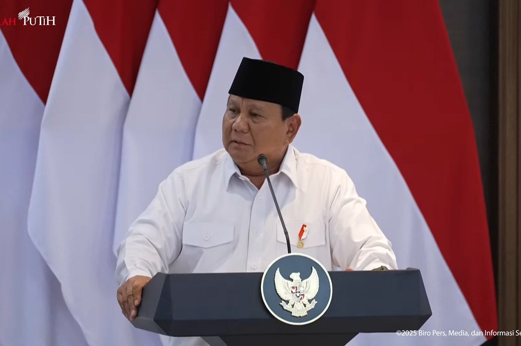 Prabowo Singgung Juru Bicara Keseleo Lidah: Ya Namanya Manusia