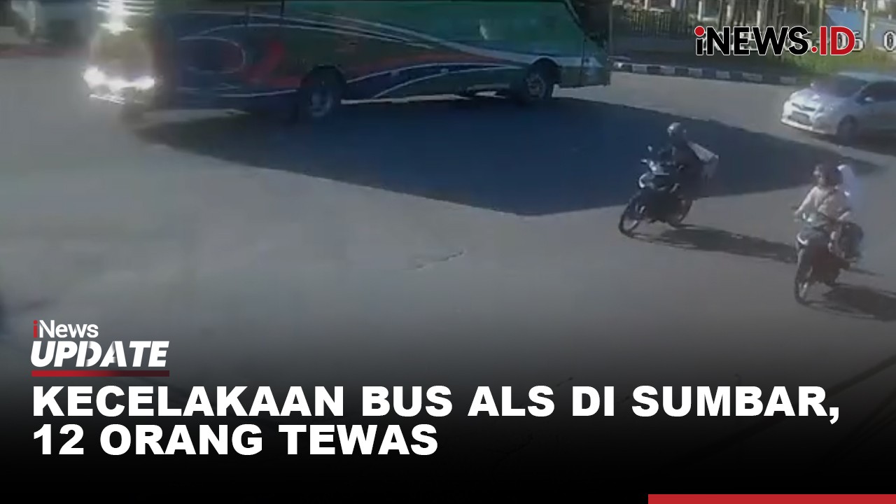 Kecelakaan Bus ALS di Kota Padang Panjang, 12 Orang Tewas