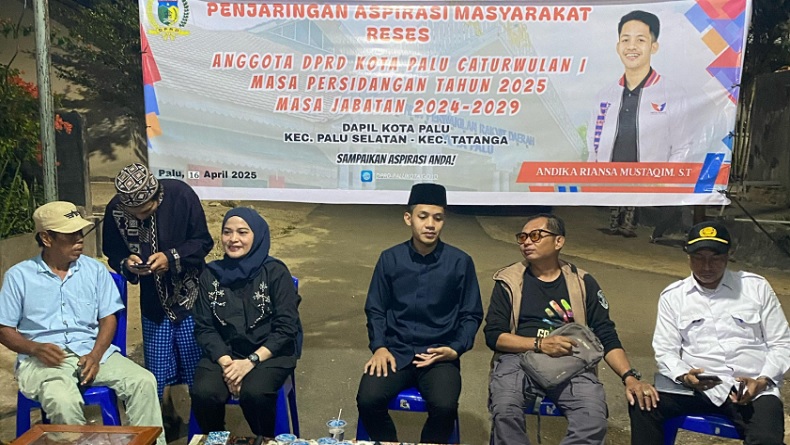 Reses, Legislator Muda Perindo Andika Riansa Aktif Serap Aspirasi Masyarakat Palu