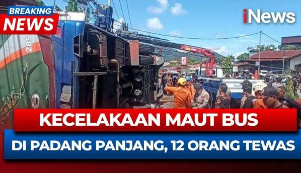 Tim DVI Identifikasi 12 Korban Tewas Kecelakaan Bus ALS di Padang Panjang