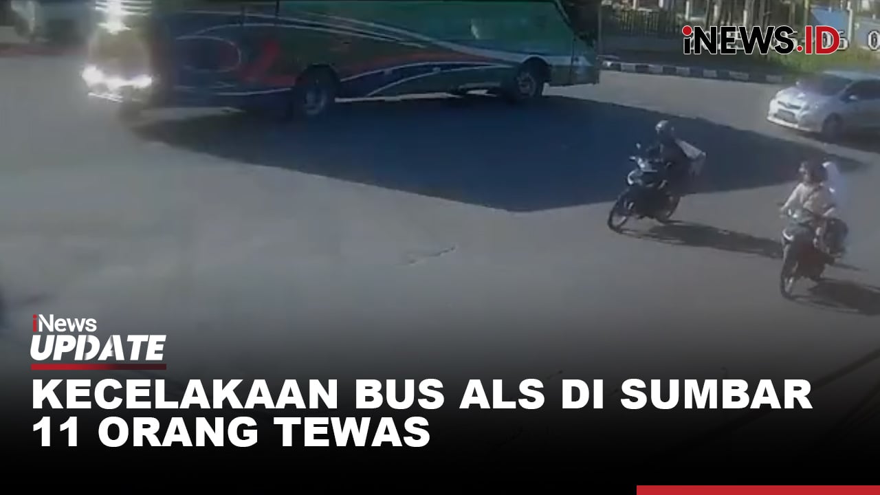 Kecelakaan Bus ALS di Kota Padang Panjang, 12 Orang Tewas