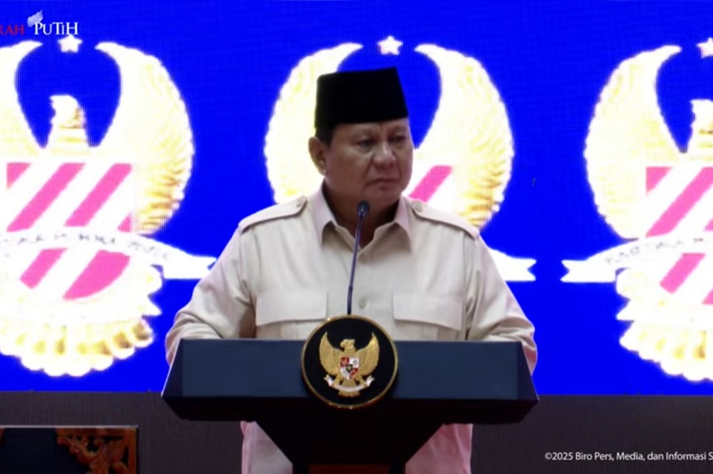 Prabowo di Hadapan Purnawirawan: Kita TNI Selalu Dituduh Mau Jadi Diktator