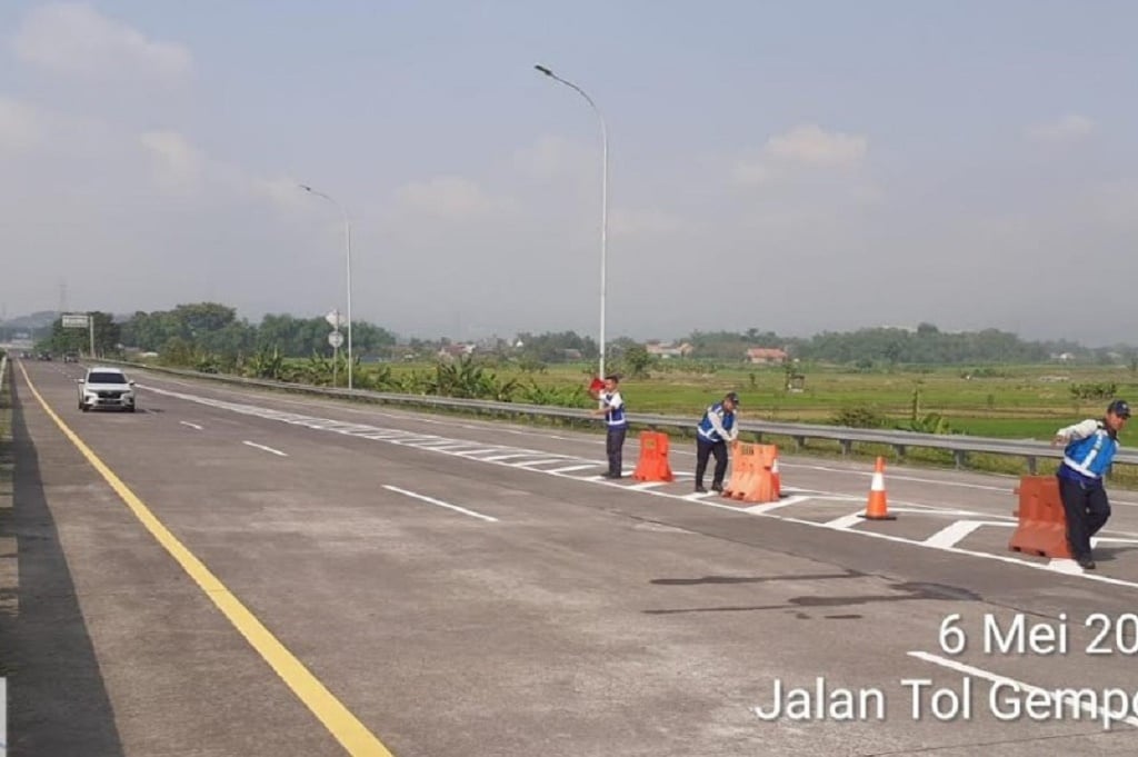 Penampakan Tol Gempol usai Truk TNI Terbakar, Sempat Ditutup Kini Sudah Bisa Dilintasi